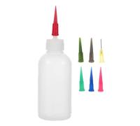 ADOCARN Glaze Extrusion Bottle Tool Squeeze Small Nozzle Squirt Bottle Needle Sprayer Pottery Glaze Pottery Tool Color Applicator Applicator Plastic