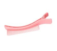 ADOCARN Hair Sectioning Clips for Styling and Dyeing, Pink Salon Hairdressing Comb Clip, Secure Easy-Use Hair Accessories for Barber and Professional Haircut