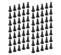 ADOCARN Hard Disk Drive Mounting Screws Kit Anti Vibration Iron Screws 100pcs with Shock Absorption Washers for Enhanced Data Protection and Noise Dampening for 2.5 Inch Hdd and SSD