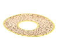 ADOCARN Hard Hat Sun Shade Visor Wide Brim Wheat Straw Breathable Cover Lightweight Sun Protection for Outdoor Activities and Site Building Comfortable Experience Random Color