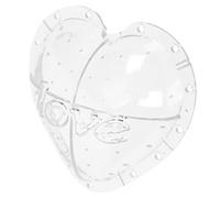 ADOCARN Heart Shaped Fruit Forming Mold Watermelon Shaping Grow Vegetable Garden Shaping 7.27x7.27x4.52in PC High Tensile Strength Farmers Families Personal Garden Use