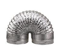 ADOCARN High Temperature Resistant Double Layer Aluminum Foil Flexible Duct Hose Fireproof Ventilation Pipe for HVAC Dryer Exhaust Ventilation