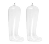 ADOCARN Inflatable Pvc Boot Shapers for Knee High Shoes the Knee Boots Adjustable and Resilient Plastic Tubes for Closet Storage and Travel