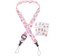 ADOCARN Instant Camera Accessories Kit Including Comfortable Polyester Shoulder Strap and Chic Sticker for Mini Instant Camera Travel Use Lightweight Strap Replacement