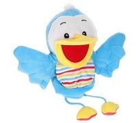 ADOCARN Interactive Duck Hand Puppet Plush Animal Puppet for Movable Mouth Storytelling Role Playing Soft and Educational Creative Playtime