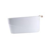 ADOCARN Japanese Style Manicure Soak Bowl Nail Color Removing Tool for Hand Care PP Plastic Nail Salon Supply for Professional and Home Use Practical