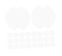 ADOCARN Jewelry, Improving Display Effectiveness 50pcs Display round Cards, Foldable Holder Versatile Design for and Earrings, for Home Storage and Malls