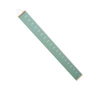 ADOCARN Kids Height Chart Wall Hanging Kids Height Ruler for Child Scandinavian Style Avocado Green Canvas Wall Decor Children's Growth Measurement