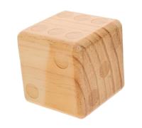 ADOCARN Large Wooden Game Dice Fun Outdoor Prop for Parties Festivals and Events Hand Polished Design for Comfortable Play for Lawn Games and Family Entertainment