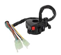 ADOCARN Left Mounted Control Switch for Motorcycles And Atvs Universal Fit With Engine Start Kill Headlight And Choke Switch for All Weather