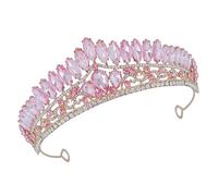 ADOCARN Light and, Easy to Material Not Comfortable for Elegant with Rhinestones Zinc Alloy Accessory Bridal Wedding Bride, Suitable for Party and Dance Events
