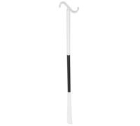 ADOCARN Long Handle Plastic Shoe Horn and Sock Removal Aid for Seniors and Disabled, User-Friendly Abs Dressing Assistance Tool for Socks and Pants, Adjustable Length Dressing Aid for Easy