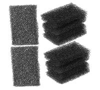 ADOCARN Makeup Stipple Sponge Producing Dark Spots 16pcs Black Pu and Creating Textured Appearance for Halloween Party and Cosplay for Scar and Blood Effects