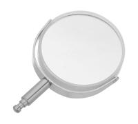ADOCARN Microscope Double Side Reflective Mirror for Biological Microscopes with 360 Degree Rotation, High-precision Light Reflection, Iron Material, Plane Concave Design, for Optical