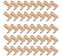 ADOCARN Mini Boots for Crafts 150pcs Unfinished Wood Cowboy Boot Cutouts Hanging Ornaments for Special Gatherings and Holiday DIY Painting Project