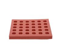 ADOCARN Miniature Hexagon Brick Mold Silicone Mold for Cement and Clay with Excellent Durability and Precise Hexagon Crafting for Dollhouse Projects and Landscape Building Accessories