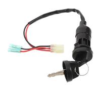 ADOCARN Motorcycle Ignition Switch Set with Spare Keys Compatible for Yamaha Series Complete Lock and Wiring Harness Replacement for Reliable Engine Start and Secure Riding