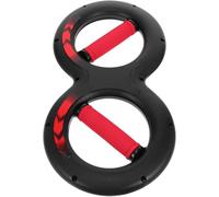 ADOCARN Multifunction Wrist Strength Trainer 8 Shaped Grip Strengthener with 30kg Resistance, Creative Hand Grip Exerciser for Climbers and Fitness Athletes, Red Abs and Spring Steel