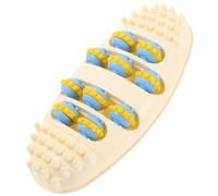 ADOCARN Multifunctional Foot Massager with Acupoint Roller for Daily Use Pp Material Foot Plastic Roller Massager and Back Relaxation at Home Or Travel