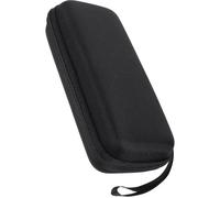 ADOCARN Multifunctional Mouse Storage Case, EVA Black Hard Shell Organizer | Scratch Resistant, Waterproof, Smooth Zip Closure, Supple Lining, Elastic Band, Mesh Compartment, Lanyard