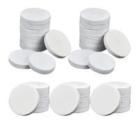 ADOCARN Nail Buffing Disc Set for Nail Grinding and Polishing 50pcs with Self-adhesive Sticker White Fused Alumina Material Eva Backing and Callus Grinding