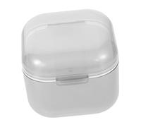 ADOCARN Nail Soaking Trays Box Cleaner Pot for Nail Art Tool Cleaning and Organization Transparent Design for Easy Observation Essential for Manicure Scissors and Tweezers