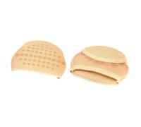 ADOCARN Peep-Toe Insole Pad for Shoes High Heel Pad Khaki Sponge and Cloth Material, Absorb and Redistribute Pressure, Not Deformed, for Preventing Foot Discomfort in High Heels