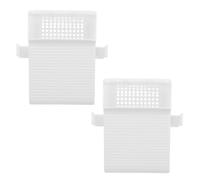 ADOCARN Plastic Shower Step Pedal with Soap Holder Wall Mounted Adhesive Foot Rest 2pcs No Bending Design, One Handed Operation for Bathroom Suitable for Seniors and Pregnant Women