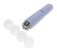 ADOCARN Portable Cordless Heated Eye Massager for Face with Replacement Head, Abs Material Mini Beauty Eye Care Device to Rejuvenate Undereye Skin, for Office and Travel Use