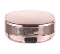 ADOCARN Portable Cushion Foundation Case with Powder Puff Sealed Travel Loose Powder Container Compact for Makeup Lightweight Refillable Cosmetic Box for Blush