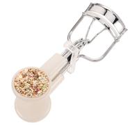 ADOCARN Portable Metal Eyelash Curler with Wide Mouth Design for Hooded Eyes, Easy to Use Curved Lash Curler for Travel and Creating Long-Lasting Curl and Volume