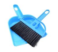 ADOCARN Portable Mini Dustpan and Brush Set for Small Cage Cleaning for Chinchillas and Small Caged Pets for Cleaning Narrow Spaces and Animal Waste Random Random Color