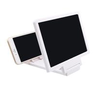 ADOCARN Portable Mobile Phone Screen Magnifier Stand Holder with Enlarged Screen Function, Made of Sturdy Abs and Pvc, for Tourism and Camping Use