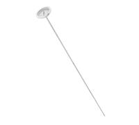 ADOCARN Portable Outdoor Stainless Steel Soil Thermometer with Long Probe for Precise Compost Temperature Measurement Durable Backyard Gardening Tool for Home Composting and Soil