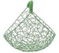 ADOCARN Portable Pastry Holder Wire Basket 9.82x9.82x9.04in Iron Wire Versatile Fruit Storage Large Capacity Stylish Metal Basket for Kitchen Countertop Room Decoration