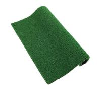 ADOCARN Realistic Turtle and Tortoise Basking Platform with Faux Grass Mat, Multifunctional Climbing Pad Design in Green Plastic for Reptile Tank and Balcony Decoration