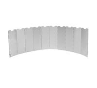 ADOCARN Reflector Shield round Heat Reflector Foldable Aluminum Alloy with Wind Resistance and Easy Installation for Propane Patio Heater for Outdoor Activities and Patios