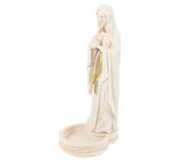 ADOCARN Resin Mary Statue for Home and Church Decoration Lightweight Desktop Ornament Catholic Figurine Religious Collection and Office Display