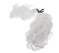 ADOCARN Reusable Adjustable White Judge Lawyer Cosplay Wig for Men for Costume Parties Cosplay Events and Stage Realistic Appearance and Versatile Styles