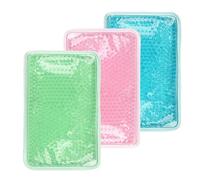 ADOCARN Reusable Gel Ice Packs 3 Pcs Soft Comfortable Cold Compress Gel Pack Hot and Cold Therapy for Injury Relief and Management for Neck and Body Parts