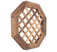 ADOCARN Rustic Wooden Window Frame Wall Decor for Home Hanging, Vintage Farmhouse Style with Grid Design, Simple and Elegant Wall Window Decoration for Living Room Or Bedroom