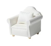 ADOCARN Scale Model Premium Cloth Material Safe and Mini Sofa for Playroom and Fairy Garden