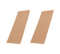ADOCARN Self-Adhesive Sole Pad 2Pcs Anti-Slip Sole Sticker 1.1mm Thick Khaki Wavy Pattern PVC for Increase Friction and Easy to Cut in High Heels