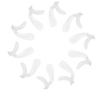 ADOCARN Silicone Eyeglasses Nose Pads Replacement with Ergonomic Fit and Wide Compatibility 10pcs U Shape Soft Cushions for Glasses Bridge for Eyeglass Repair