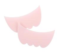 ADOCARN Silicone Eyelash Makeup Tool Lash Applicator Eye Shadow Guide 2pcs with Replaceable Eyeshadow Pads, Multifunctional Mascara Eyeliner Guard for Travel and Home Use