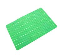 ADOCARN Silicone Refrigerator Meat Display Pad 9x14 Inches Green Soft Tray Liner for Cold Display Case and Restaurant Food Preservation Professional Solution