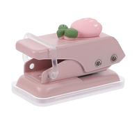 ADOCARN Single Hole Puncher for Crafts Handheld Hole Punch for Paper Chipboard Tags Durable Plastic Design for Home Office and Travel
