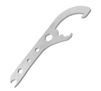 ADOCARN Smooth Edge Multi-Function Bucket Opener Stainless Steel 201 Handheld Tool for Home Renovation and Garage Applications