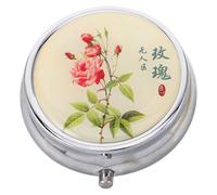 ADOCARN Solid Perfume Rose Scent Balm 12G Portable Fragrance Balm for Women Outdoor Tea Party Use Compact Solid Perfume