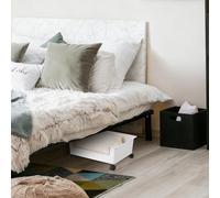 ADOCARN Storage Organizer Rolling Cart with Wheels Case for Books and Clothing Storage Mobile Sundries Container for Office School Home Use Easy to Move and Sturdy Design